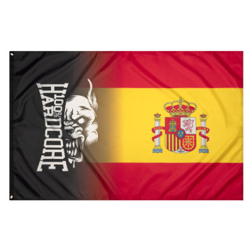 100% Hardcore flag RAGE | Spain