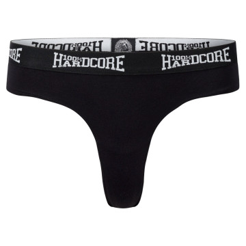 100% Hardcore thong 2-pack | black