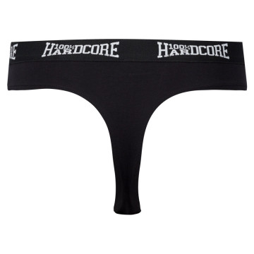 100% Hardcore thong 2-pack | black