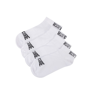 100% Hardcore ankle socks 2-pack | white