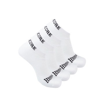 100% Hardcore ankle socks 2-pack | white