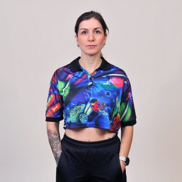 Australian Archive cropped polo | Ita Italia