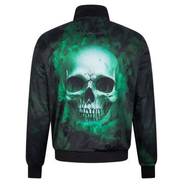 Uptempo Print jack  Memento | zwart 