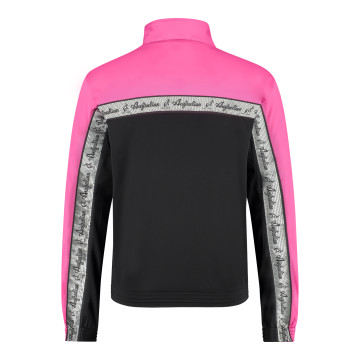 Australian duo jacket silver breasted 2.0 | black - pink