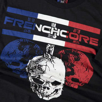 Frenchcore T-shirt COMING FOR YOU | Zwart