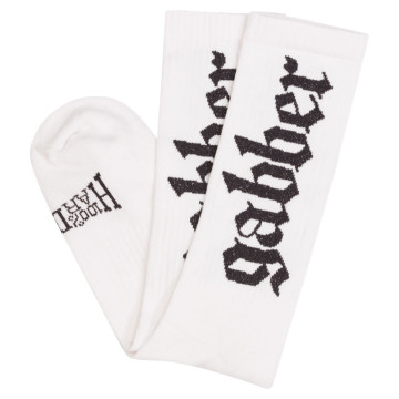 100% Hardcore Socks GABBER | White-Black