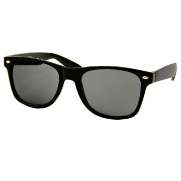 Loud and Clear wayfarer glasses black frame | black tinted lenses