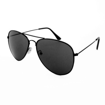 Loud and Clear pilot glasses metal black | black tinted lenses