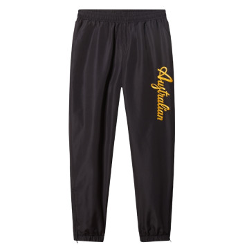 Australian lechute pants with sunflower yellow logo | black
