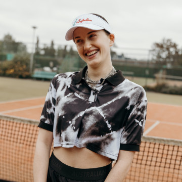 Australian Archive cropped polo | Rors