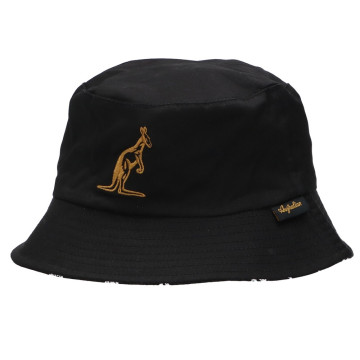 Australian reversible bucket hat | black