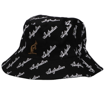 Australian reversible bucket hat | black