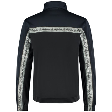 Australian Duo Jacket Silver Chest Piping 3.0 | Black - Navy