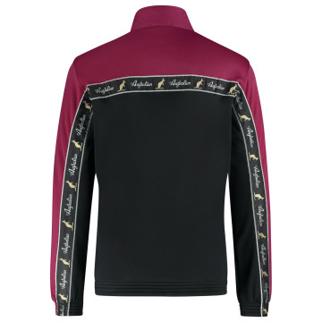 Australian Duo Jacket with black chest stripe 3.0 | Black - Anemone