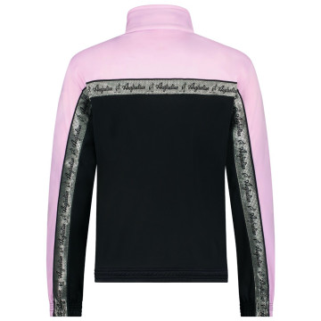 Australian Duo Jacket with Silver Piping 3.0 | black - pastel pink