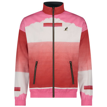 Australian Storia double-sided jacket full print | Retro sunset - black