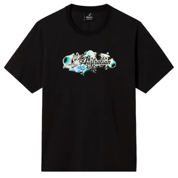 Australian Archive t-shirt Pian | zwart 