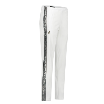 Australian pants with silver piping 3.0 White