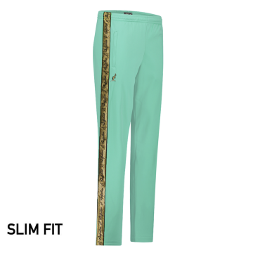 Australian pants slim fit with gold piping 3.0 | gossamer green