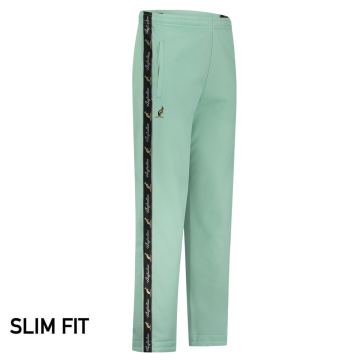 Australian pants slim fit with black piping 3.0 | gossamer green