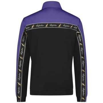 Australian duo jacket black breasted 2.0 | black - periwinkle