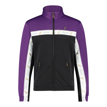 Australian duo jacket white breasted 2.0 | black - purple