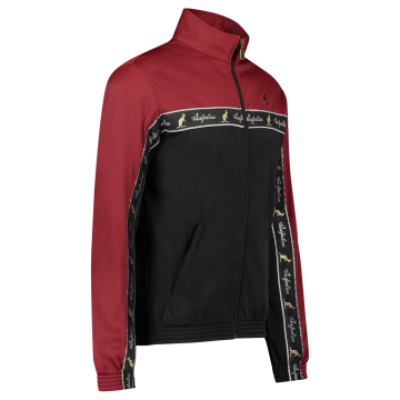 Australian duo jacket black breasted 3.0 | black - bordeaux