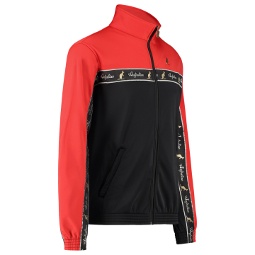 Australian duo jacket black breasted 3.0 | black - red