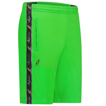 Australian two-zip bermuda with black piping 2.0 | Kawasaki green 