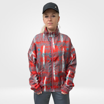 Australian Storia jacket full print | red white 