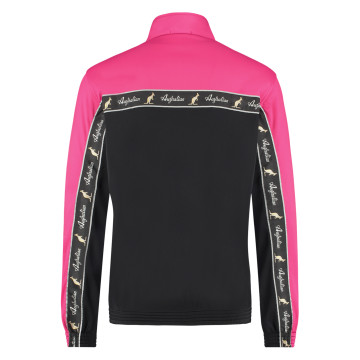 Australian duo jacket black breasted 3.0 | black - pink