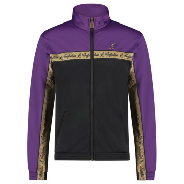 Australian duo jacket gold breasted 3.0 | black - purple