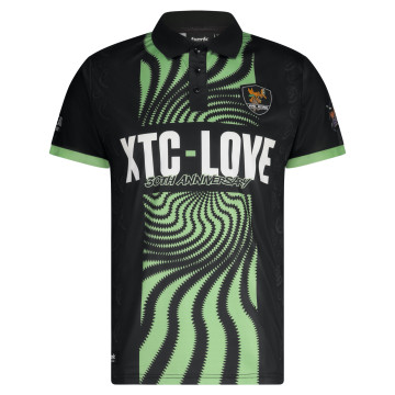 Bzrk Records socccershirt XTC Love | groen