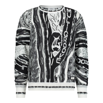 Carlo Colucci X Multigroove Cable Sweater 