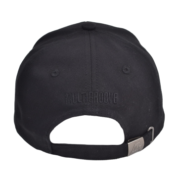 Multigroove cap embroidered logo | black
