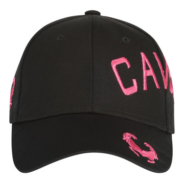 Cavello cap crossover embroidery logo pink | black