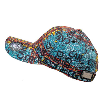 Carlo Colucci print cap 101