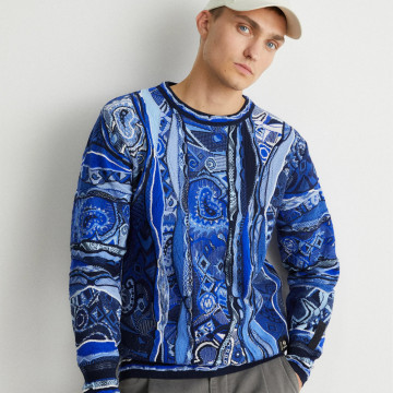 Carlo Colucci cable sweater deluxe 101