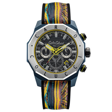 Carlo Colucci watch stainless steel with silicone strap | CC201-2