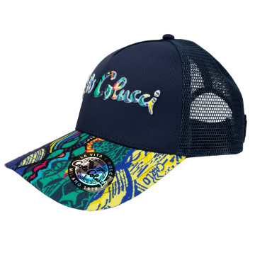 Carlo Colucci print cap half | 101