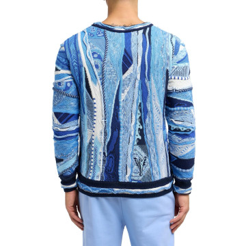 Carlo Colucci cable knit sweater deluxe C12506.151