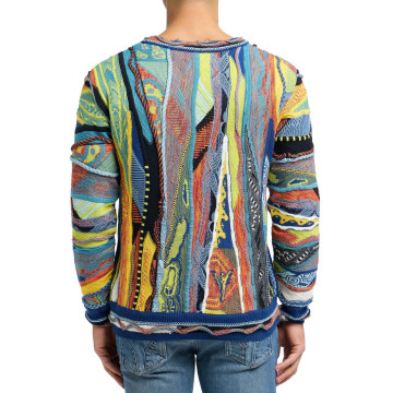 Carlo Colucci cable knit sweater deluxe C12506.171