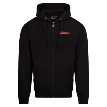 DROKZ Hooded zip Tribal | Black