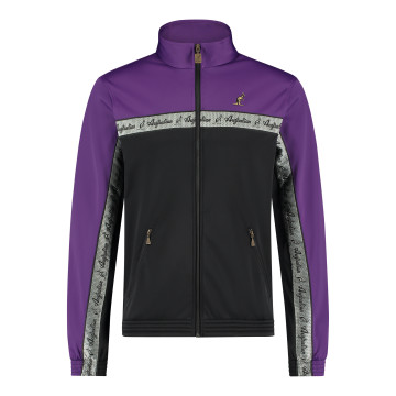 Australian duo jacket silver breasted 2.0 | black - purple