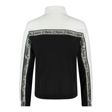 Australian duo jacket silver breasted 2.0 | black - white