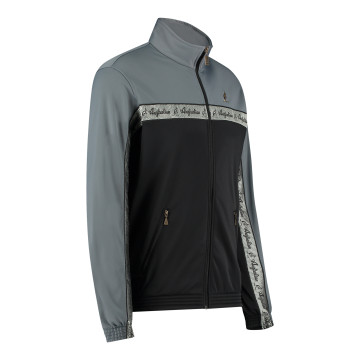 Australian duo jacket silver breasted 2.0 | black - gray