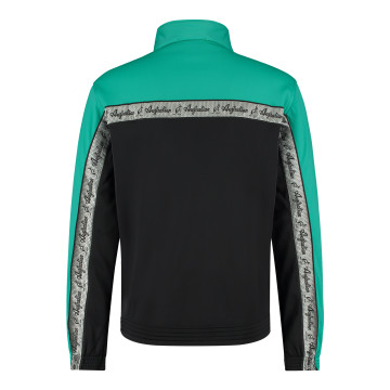 Australian duo jacket silver breasted 2.0 | black - turquoise