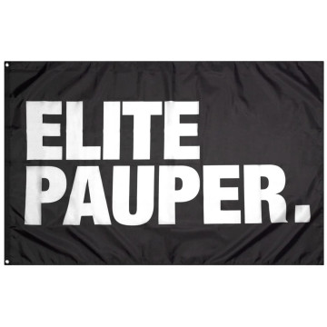 Elitepauper vlag Essential | Zwart
