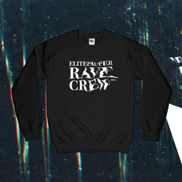 Elitepauper Rave Crew Sweater | Zwart