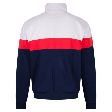 Elitepauper trainingsjack | wit - oranje - navy